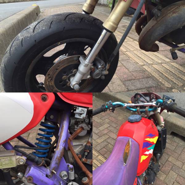 カワサキKSR 80cc ジャンク品 廃車済み 直接引き渡しのみ_3