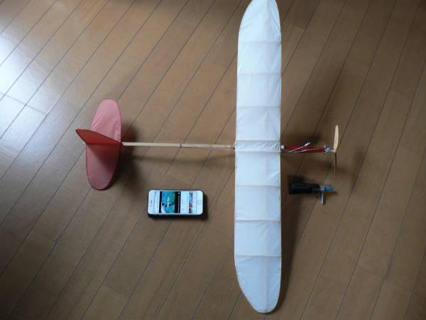 CO2エンジン換装した竹ひご飛行機は如何ですか