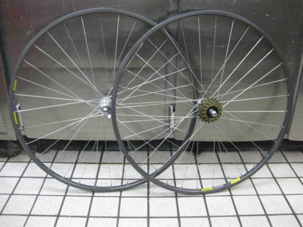 mavic マビック GP4 チューブラー カンパ 手組 前後セット 絶版