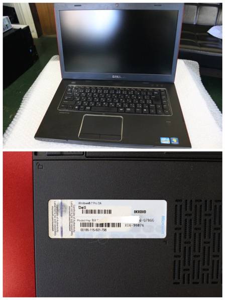 ★☆DELL vostro 3550 Core i5-2410M　/＠2.3GHｚ　ジャンク☆★