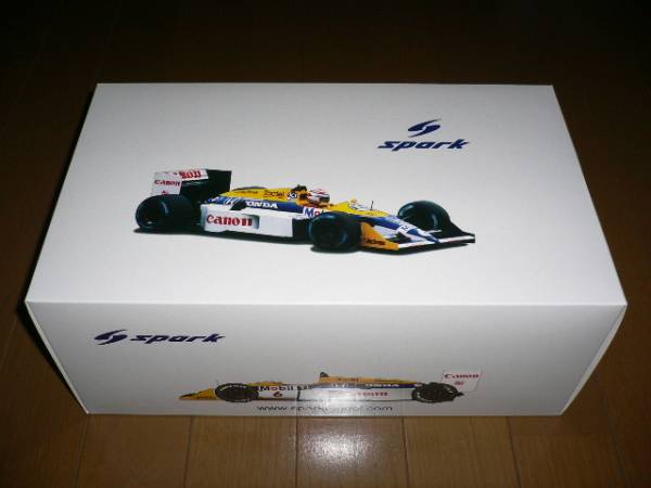 F1下敷き ♪☆1/18 Williams FW11B ◇ World Champion Nelson Piquet ☆♪ 下記