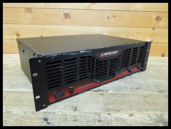 □Crown Amcron CE2000TX パワーアンプ アムクロン ② - メルカリ 2026