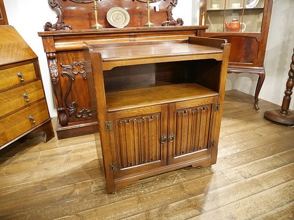 イギリス英国アンティーク家具 ワゴン ティートローリー 6181