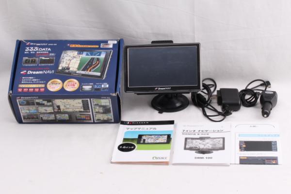 Dream NAVI DRM-100 ワンセグ内蔵 7インチ ポータブルナビ 0715D