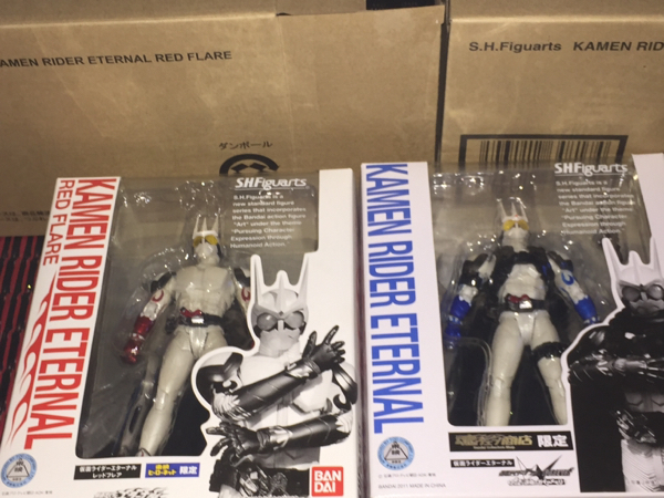 仮面ライダー s.hフィギュアーツ エターナル セット 新品