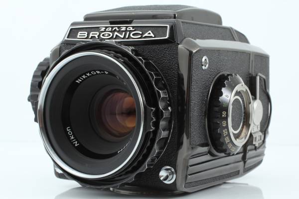 ☆美品☆ ゼンザブロニカ ZENZA BRONICA S2 Nikkor-P 75mm F2.8 xvpbvx