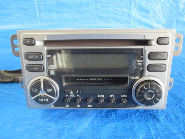 ●ミラジーノ L700S トヨタ・ダイハツ純正 MD+CD 86180-97212