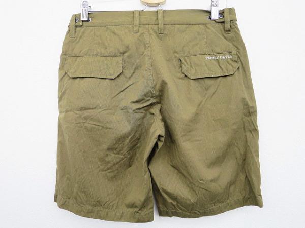 【PEARLY GATES】ショートパンツ カーキ サイズ4 パーリーゲイツ PEARLY GATES ショートパンツ カーキ 4 ak1609a