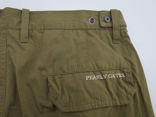 【PEARLY GATES】ショートパンツ カーキ サイズ4 パーリーゲイツ PEARLY GATES ショートパンツ カーキ 4 ak1609a