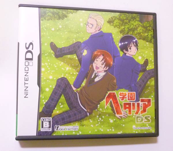 DS 学園ヘタリアDS ニンテンドーDSソフト 中古 美品 値下 学園ヘタリア