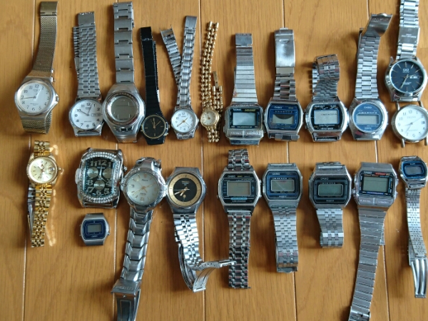 Citizen Casio Seiko 時計　まとめ売　６本 ジャンク 腕時計 SEIKO Yahoo!オークション シチズン セイコー 13-2139