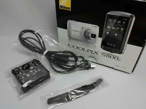 ニコン S800c WH COOLPIX S800c (ホワイト) デジカメ Nikon Coolpix