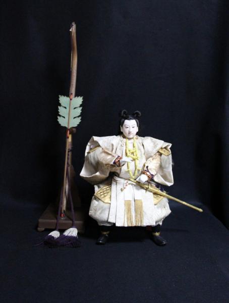 大木平蔵　　日本武尊（ヤマトタケル）　人形　　弓矢添う