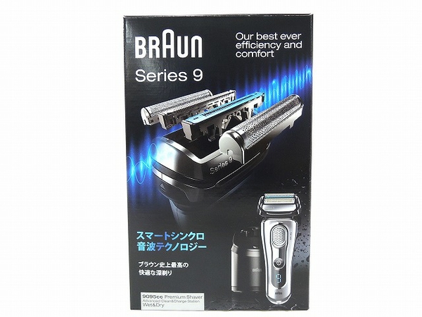 未使用 BRAUN Series9 電気シェーバー 9095cc 欠品有 O1943061