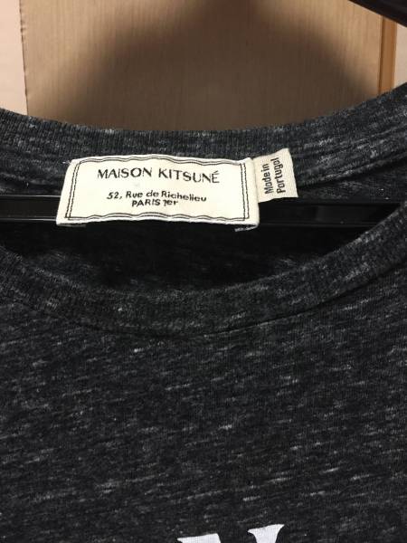 メゾンキツネ◆KITSUNE◆定番ロゴTシャツ＊イエナスローブ購入