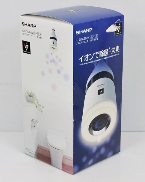 SHARP プラズマクラスターイオン発生器 IG-GTA20-W Amazon | シャープ
