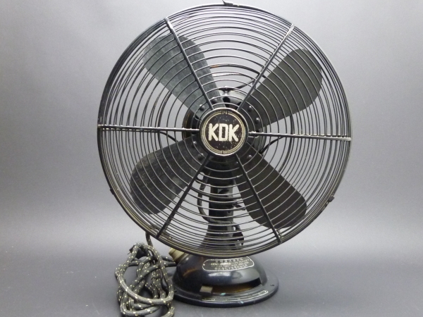 川北電気製作所　單相交流扇風機　特許所得