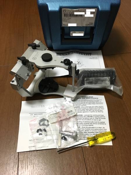 Denar デナー　フェイスボウ　セット denar デナーマークⅡ 咬合器 フェースボウ 使用法 セット | - 咬合器