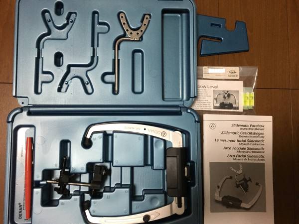 denar デナーマークⅡ 咬合器 フェースボウ 使用法 セット | - 咬合器