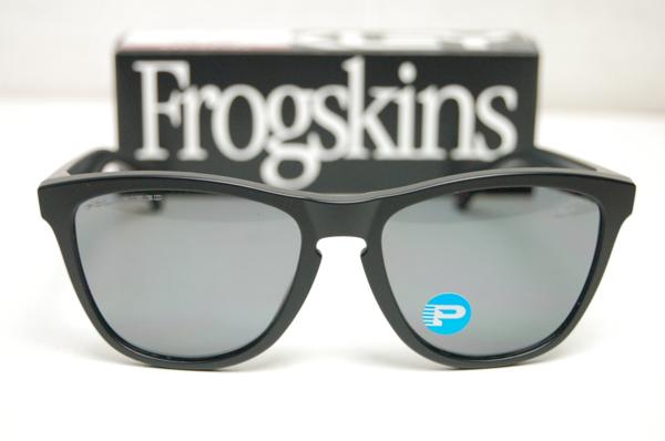 新品 OAKLEY Frogskins Matte Black w / Grey Polar[S25888]