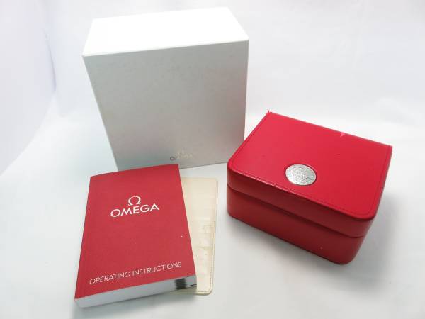 OMEGA オメガ 時計 ケース 純正 BOX 箱 赤 取説 280716003 HOT，セール
