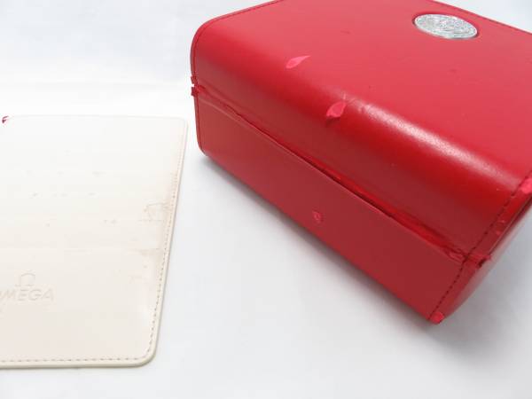 OMEGA オメガ 時計 ケース 純正 BOX 箱 赤 取説 280716003 HOT，セール