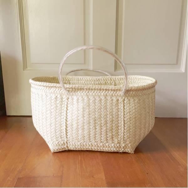 新品 未使用 dosa かごバッグ ドーサ 香菜子さん愛用(バスケット、籐  