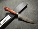 堺孝行 槌目ダマスカス VG10割込み 33層 ペティ120mm