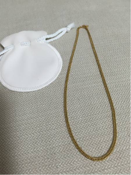 6面喜平・K18金！10ｇ40cmネックレス