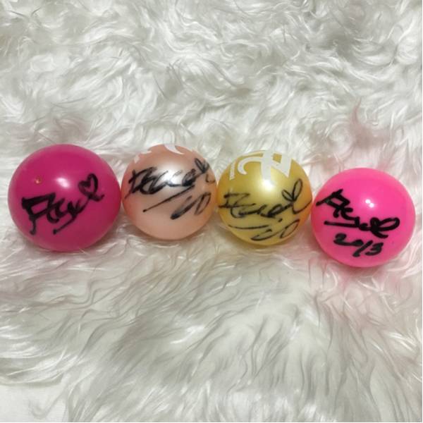 浜崎あゆみ サインボールセット_2