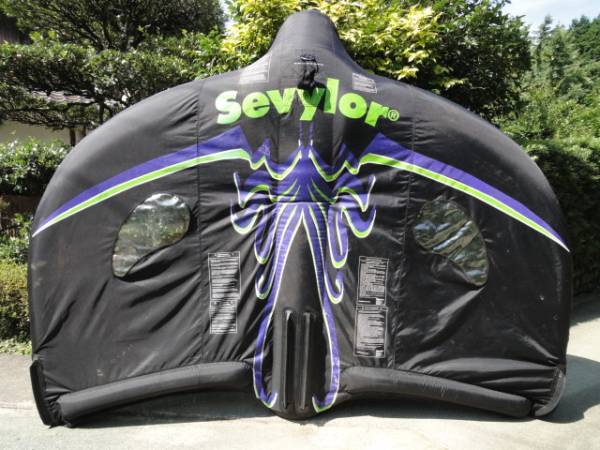 本物☆絶版☆SEVYLOR製 空飛ぶマンタレイ トーイングチューブ