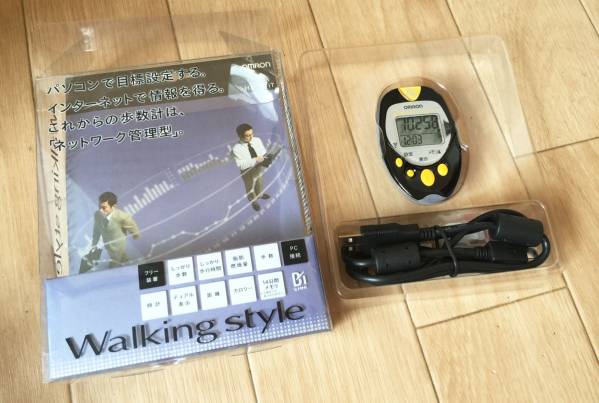 オムロンヘルスカウンタ Walking Style HJ-710IT-CH　未使用品