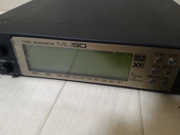 YAMAHA ( ヤマハ ) MU90 MOTIFの源流音源 MODULE YAMAHA MU90 | 音源