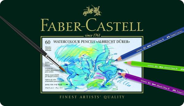 新品1円FABER CASTELL 色鉛筆 アルブレヒトデューラー 60色 水彩 必ず