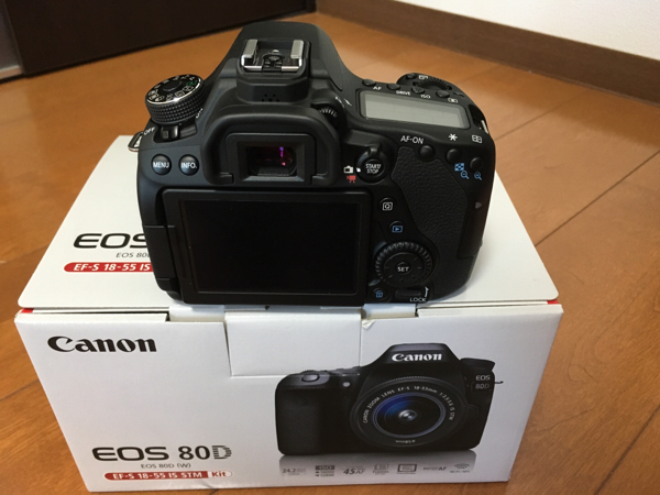 キヤノン EOS 80D EF-S18-55 IS STM レンズキット EOS80D1855ISS