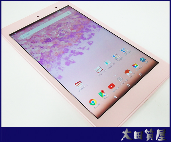 質屋出品☆au Qua Tab 01 KYT31 防水 美品 中古 判定○☆1円～