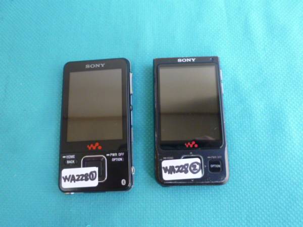 WA228☆walkman/Sony/NW/2台/初期化済/ジャンク扱 ソニー、H.264動画