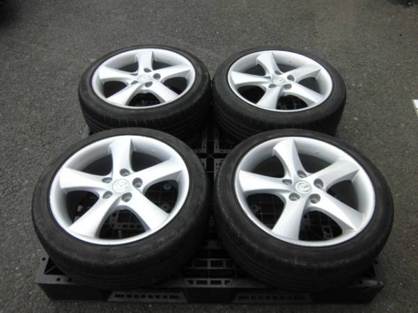 マツダ　GG/GYアテンザスポーツ純正　タイヤ付き中古セット