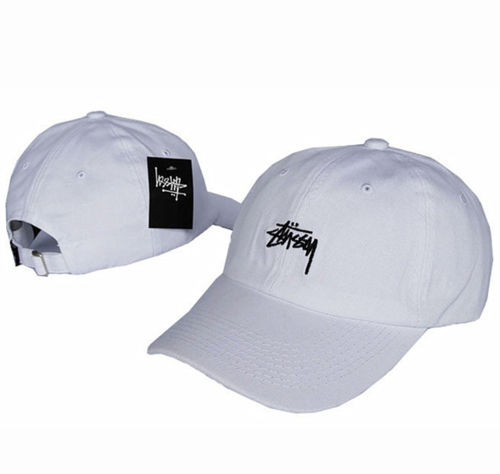 ★新品★STUSSY キャップ　６パネルローキャップ　ホワイト