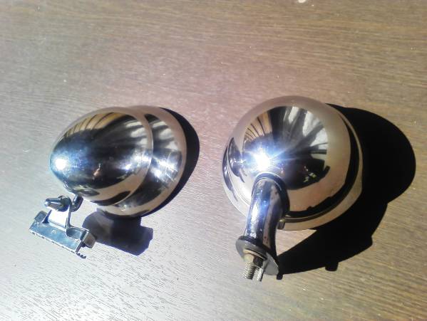 旧ミニ用　レガビス？　フェンダーミラーとオーバーテイクミラー