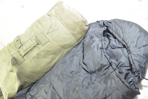 B20 送料無料 BAG DUFFLE 1ストラップ・コットンダッフル 寝袋付