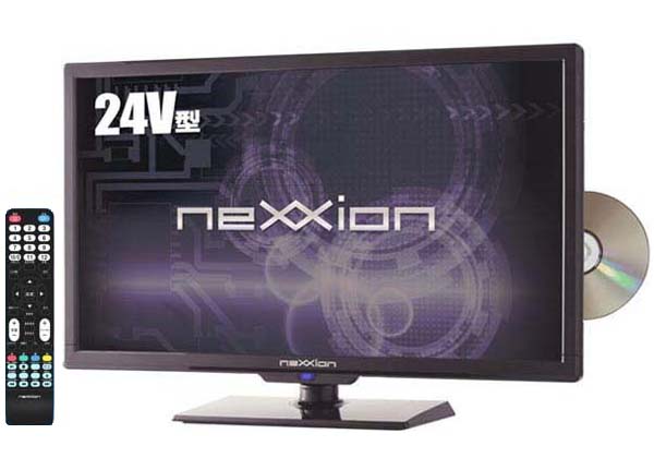 neXXion WS-TV2457DVB/DVD内蔵/地デジLED液晶テレビ/24V型/新品 24V型DVD