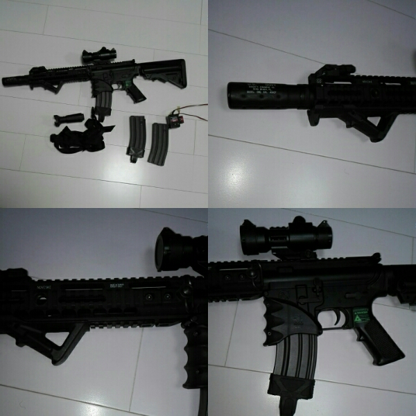 M4 東京マルイ 次世代電動ガン SOPMOD 電動ガン 次世代 カスタム品 