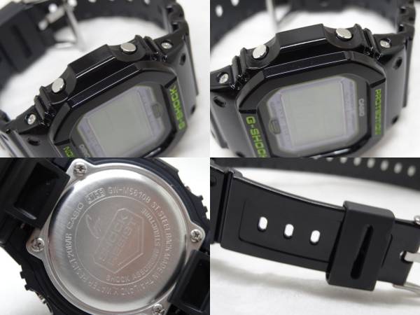 カシオ G-SHOCK GW-M5610B-1JF グリーン液晶 美品 カシオG-SHOCKGW