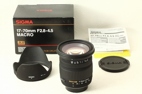 外観美品◆SIGMA AF 17-70mm F2.8-4.5 DC Pentax◆元箱/3107
