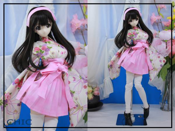CHIC《オビツ５０用 和風ドレスセット》