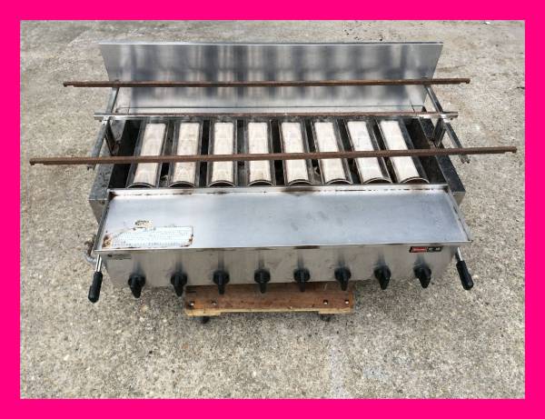 リンナイ 荒磯 グリラー RGA-408C 2008年製 LPガス 下火式