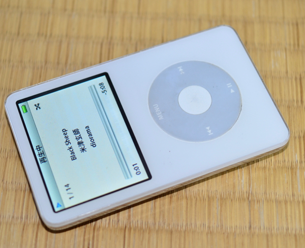 iPod video 30GB 第5.5世代 MA444J 本体のみ iPod classic Video 30GB 第5.5世代 (第5世代） MA444J その4