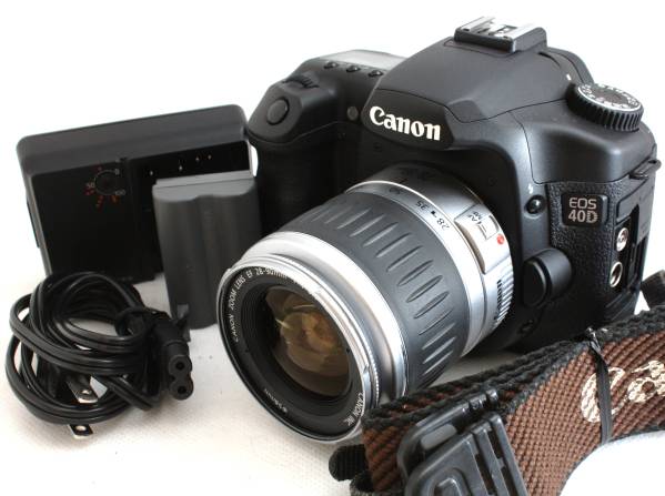 ◆1円～◆なかなかキレイです◆Canon EOS 40D 標準ズームセット
