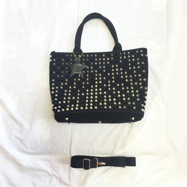 DIAVEL スタッズ ハンドバック クリスチャンルブタン ディアベル